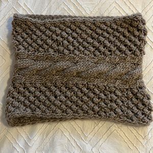 Women’s Taupe Infinity Scarf